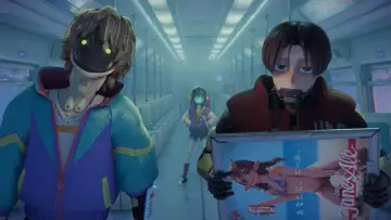 Задник до фільму "銀河特急 ミルキー☆サブウェイ 各駅停車劇場行き" #1179371