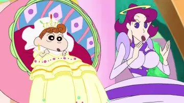 Задник до фильму"クレヨンしんちゃん 嵐を呼ぶ!オラと宇宙のプリンセス" #353611