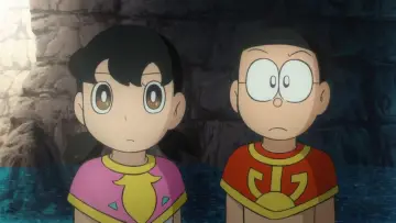 Задник до фильму"映画ドラえもん のび太と奇跡の島 ～アニマル アドベンチャー～" #338171
