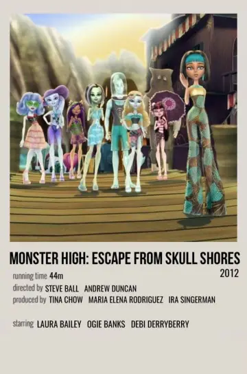 Постер до фильму"Monster High: Escape from Skull Shores" #459405