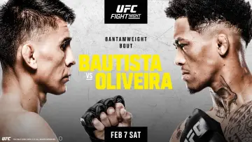 Задник до фільму "UFC Fight Night 266: Bautista vs. Oliveira" #573511