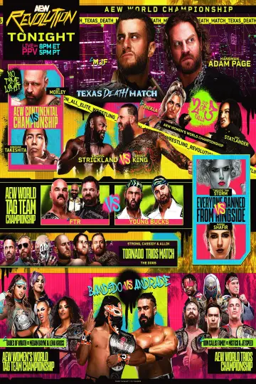Постер до фильму"AEW Revolution" #768890