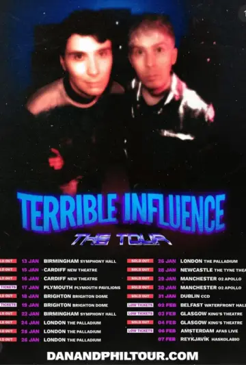 Постер до фільму "Dan and Phil: Terrible Influence" #1794667