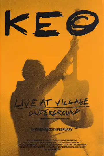 Постер до фильму"Keo - Live at Village Underground" #782302