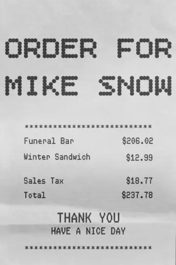 Постер до фильму"Order for Mike Snow" #557278