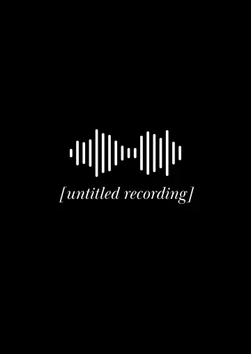 untitled recording постер