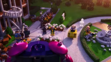 Задник до фильму"LEGO Marvel X-Men: Robotic Hunter Sentinels Attack the X-Mansion!" #1202000