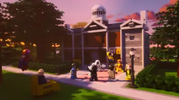 Задник до фильму"LEGO Marvel X-Men: Robotic Hunter Sentinels Attack the X-Mansion!" #1202002