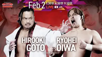 Задник до фильму"NJPW Road to The New Beginning 2026 - Day 6" #547191