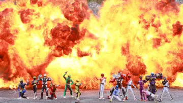 Задник до фильму"ナンバーワン戦隊ゴジュウジャーVSブンブンジャー" #858632