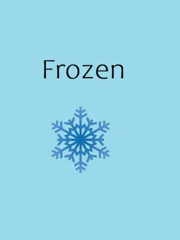 Frozen постер
