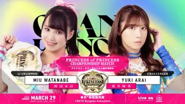 Задник до фильму"TJPW GRAND PRINCESS 