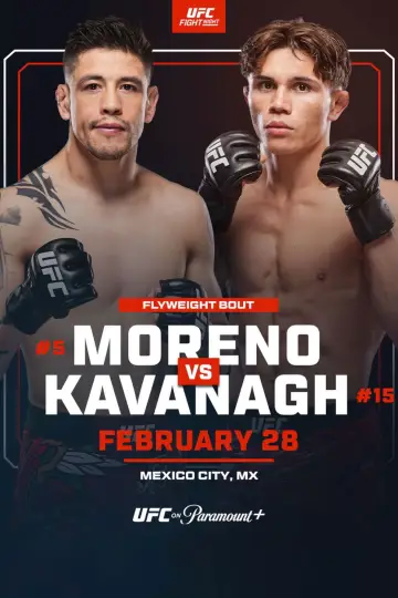 Постер до фільму "UFC Fight Night 268: Moreno vs. Kavanagh" #539140