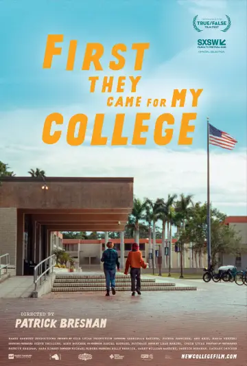 First They Came for My College постер
