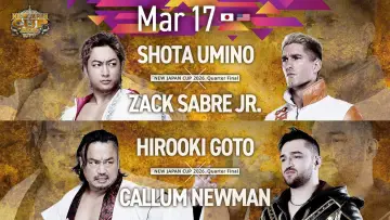 Задник до фільму "NJPW New Japan Cup 2026 - Day 10" #776969