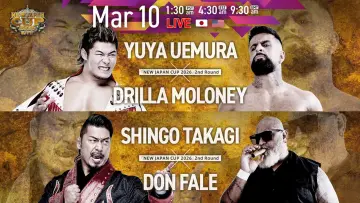 Задник до фільму "NJPW New Japan Cup 2026 - Day 5" #777376