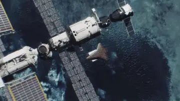 Задник до фильму"La Station spatiale internationale - Missions à haut risque" #1141990