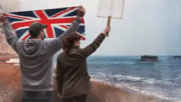 Задник до фільму "Not Welcome: The Battle to Stop the Boats" #787551