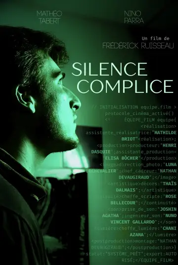 Постер до фильму"Silence Complice" #1160675