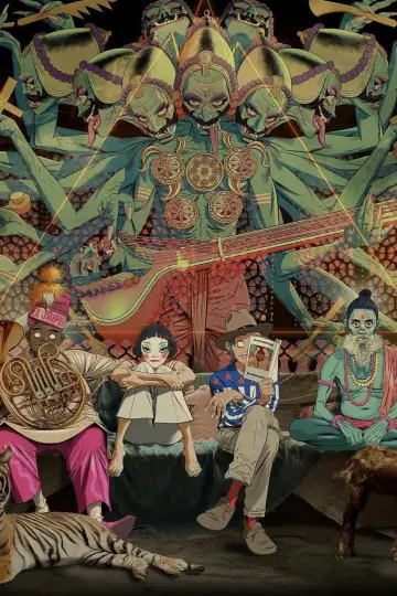 Постер до фільму "Gorillaz Present: The Mountain, The Moon Cave and The Sad God" #1205496
