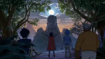 Задник до фильму"Gorillaz Present: The Mountain, The Moon Cave and The Sad God" #812374