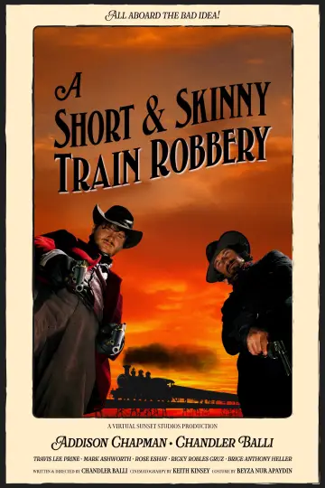 A Short and Skinny Train Robbery постер