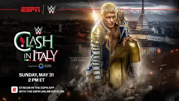 Задник до фильму"WWE Clash in Italy 2026" #913426