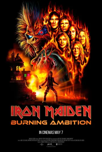 Постер до фільму "Iron Maiden: Палаючі амбіції" #780484