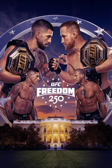 UFC Freedom 250: Topuria vs. Gaethje постер