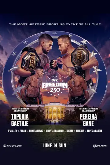 Постер до фильму"UFC Freedom 250: Topuria vs. Gaethje" #837542