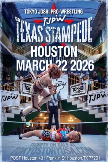 TJPW Texas Stampede in Houston постер