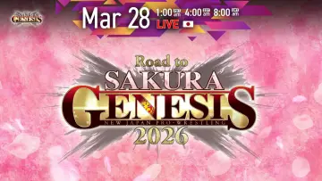 Задник до фільму "NJPW Road to Sakura Genesis 2026 - Day 1" #766263