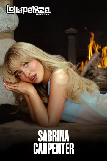 Sabrina Carpenter: Lollapalooza Argentina 2026 постер