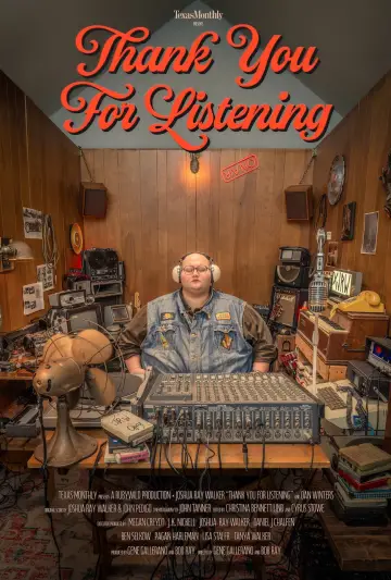 Постер до фільму "Thank You For Listening" #1650177