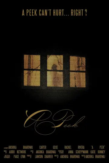 Постер до фильму"A Peek" #848046