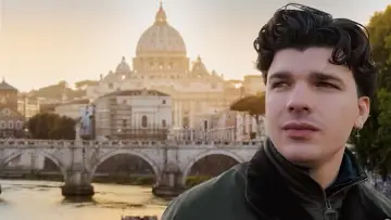 Задник до фильму"Harry Clark Goes to Rome" #803629