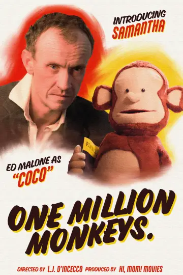 ONE MILLION MONKEYS. постер