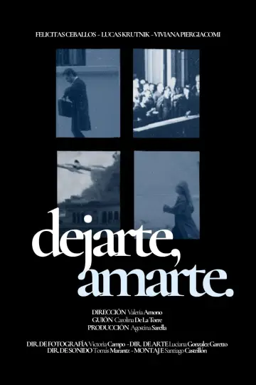 Dejarte, amarte