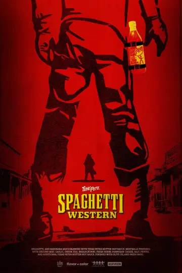 Texas Pete Spaghetti Western постер