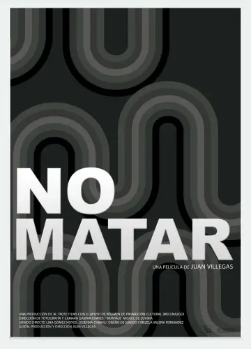 No matar постер