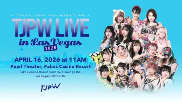 Задник до фильму"TJPW Live in Las Vegas 2026" #857593