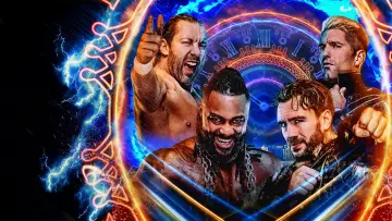Задник до фильму"AEW x NJPW x CMLL x Stardom Present Forbidden Door 2026" #954954