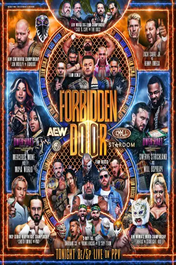 Постер до фильму"AEW x NJPW x CMLL x Stardom Present Forbidden Door 2026" #954958