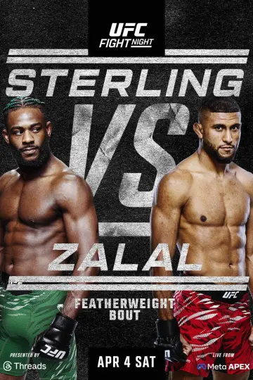 UFC Fight Night 274: Sterling vs. Zalal постер