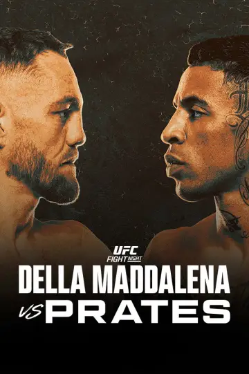UFC Fight Night 275: Della Maddalena vs. Prates постер