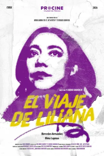 El viaje de Liliana постер