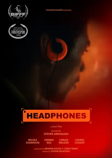 Headphones постер