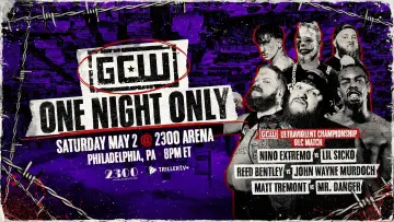 Задник до фильму"GCW: One Night Only 2026 (Philadelphia)" #823132
