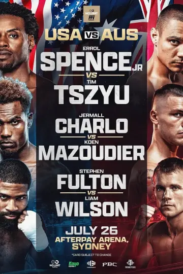 Постер до фильму"Errol Spence Jr. vs. Tim Tszyu" #1168105