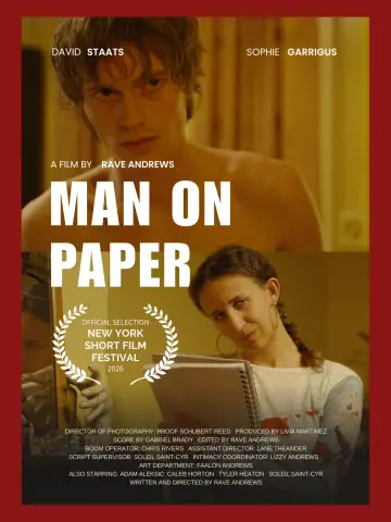 Постер до фильму"Man on Paper" #822319